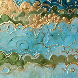 Zechariah 2 13. Awakened Glory. Contemporary Christian Art by Mark Lawrence