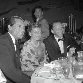 Actors At Stanley Kramer Party by Michael Ochs Archives