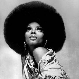 Diana Ross Portrait Session by Harry Langdon