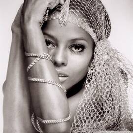 Diana Ross Portrait Session by Harry Langdon