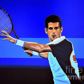 Novak Djokovic by Paul Meijering