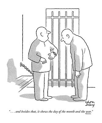 Clock Drawing - . . . And Besides That by Chon Day