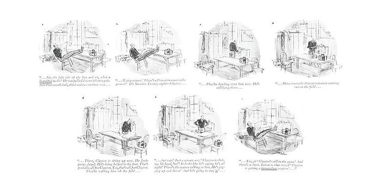 Ground Drawing - . . . Hits The Left Side Of The Line And Oh by Perry Barlow