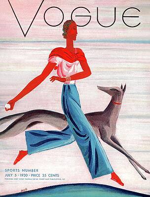 Vogue 1930 Sports Cover Photograph