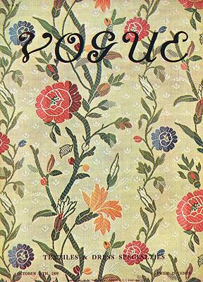 A Vintage Vogue Magazine Cover #5 Print