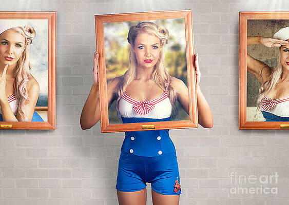 Wall Art featuring the photograph Beauty In The Art Of Picture Perfect Portrait by Jorgo Photography