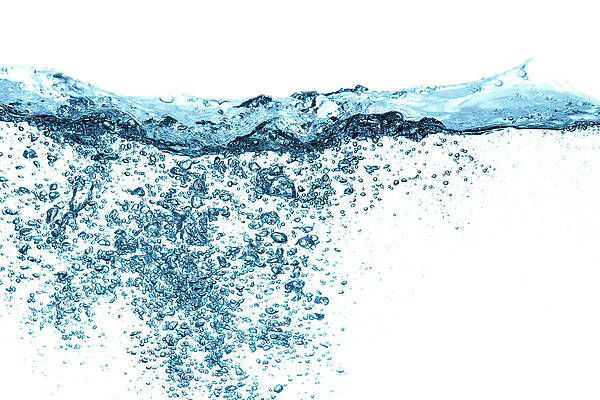 Wall Art featuring the photograph Blue Water #1 by Krystiannawrocki