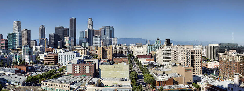 Los Angeles Wall Art featuring the photograph Downtown Los Angeles #1 by Kelley King