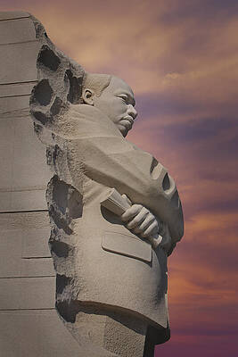 Usa Wall Art featuring the photograph Dr. Martin Luther King Jr Memorial #1 by Susan Candelario