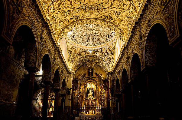 Architecture Photograph - Faith Of Gold #1 by AM FineArtPrints