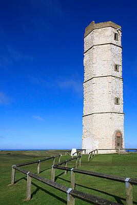Photograph - Flamborough Old Lighthouse #1 by Sue Leonard