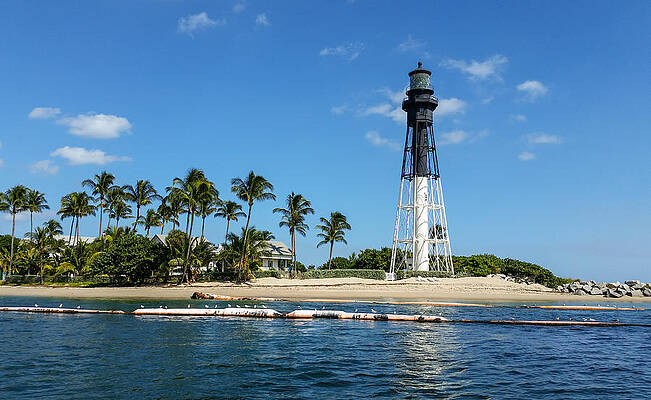 David Photograph - Hillsboro Inlet Lighthouse #2 by David Hart