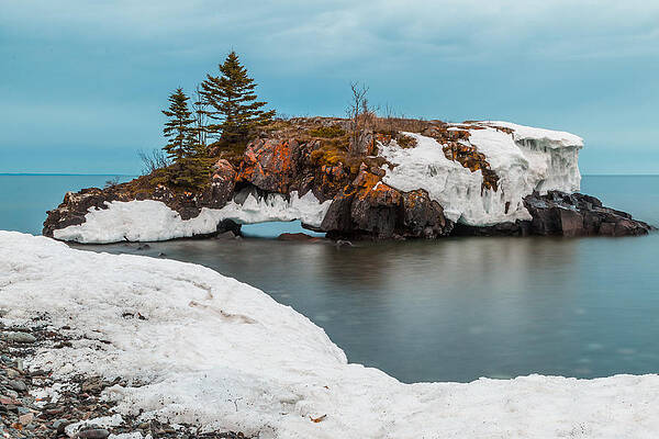 Minnesota Photograph - Hollow Rock by Linda Ryma