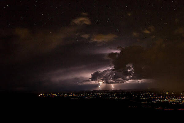 Nature Photograph - Lightning 19 #1 by Jeff Stoddart