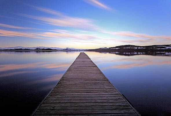 Reflection Wall Art featuring the photograph Loch Lomond #1 by Grant Glendinning