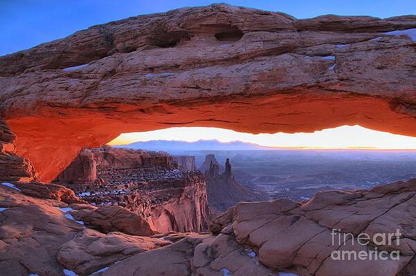 Wall Art featuring the photograph Mesa Sunrise #1 by Adam Jewell
