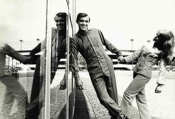 Massachusetts Photograph - Model Wearing An Enro Jumpsuit At Mit #1 by Zachary Freyman