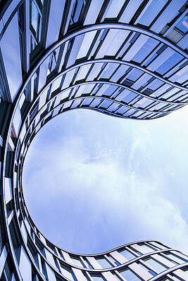 Wall Art featuring the photograph Modern Office Architecture #1 by Mf-guddyx