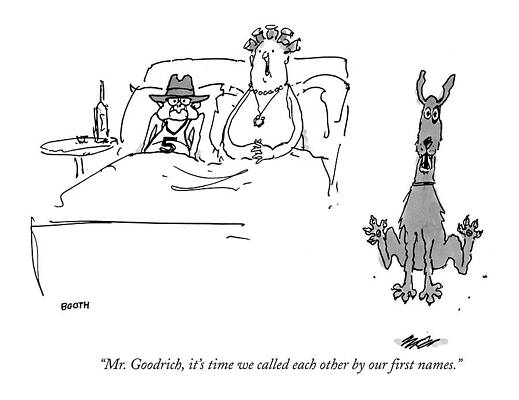 Comical Bedroom Conversation Wall Art