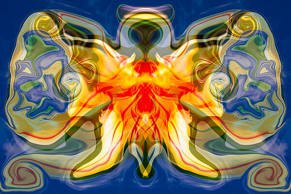 Washington Wall Art featuring the painting My Angel #1 by Omaste Witkowski