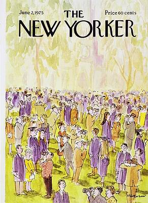 Crowd at a Social Gathering Wall Art