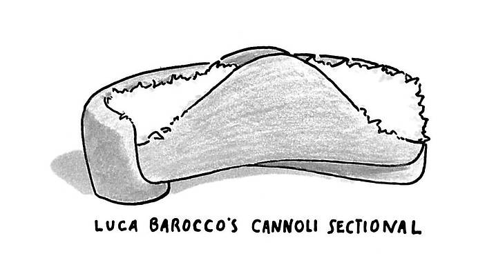 Fork Wall Art featuring the drawing New Yorker November 30th, 1992 #1 by Michael Crawford