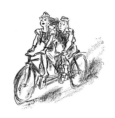 Europe Drawing - New Yorker September 30th, 1944 #6 by Alan Dunn