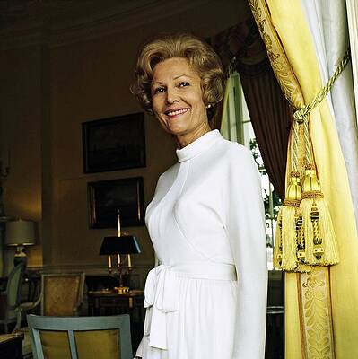 Pat Nixon in Oval Office Photograph