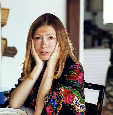 Portrait of Joan Didion Photograph
