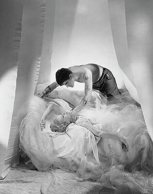 Dancing Photograph - Princess Natalie Paley And Victor Kraft #1 by Cecil Beaton
