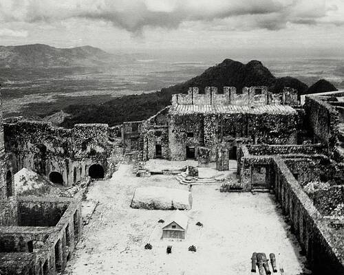 Landscape Architecture Wall Art featuring the photograph Ruins In Haiti #2 by Cecil Beaton