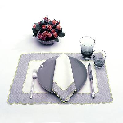 Fork Wall Art featuring the photograph Summer Table Setting #1 by Haanel Cassidy