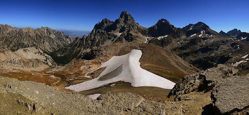 Wyoming Wall Art featuring the photograph Tetons From Table Mountain #1 by Raymond Salani III
