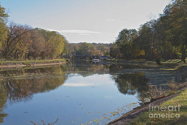 Architecture Wall Art featuring the photograph The Erie Canal  #1 by William Norton