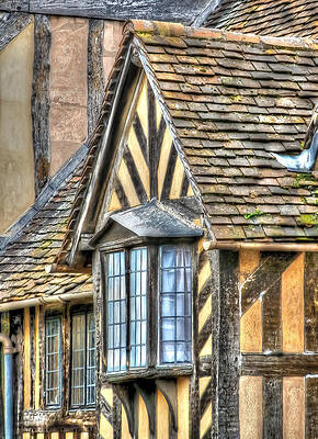 Architecture Wall Art featuring the photograph Tudor Style Buildings #1 by Sue Leonard