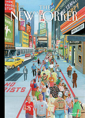 Vibrant New York Streetscape Painting