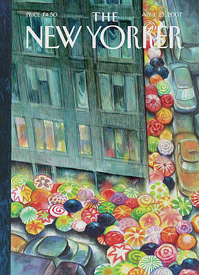 Candy Streetscape Delight Wall Art