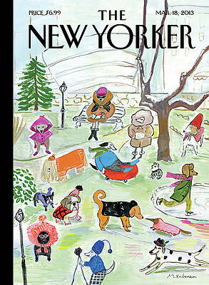 Winter Stroll in the Park Wall Art