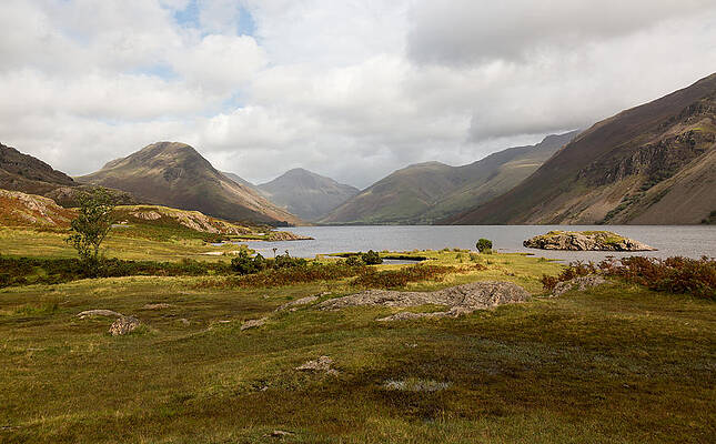 Beautiful Photograph - Wast Water In English Lake District #1 by Steven Heap
