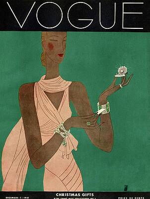 Elegant Woman with Jewelry Wall Art