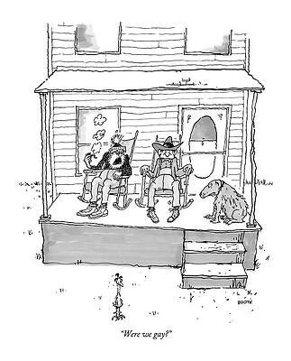 Old Friends on the Porch Wall Art