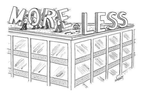 Construction Drawing - New Yorker May 11th, 2009 by Tom Cheney