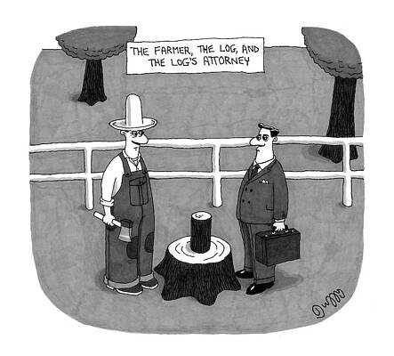 The Farmer and the Attorney Wall Art