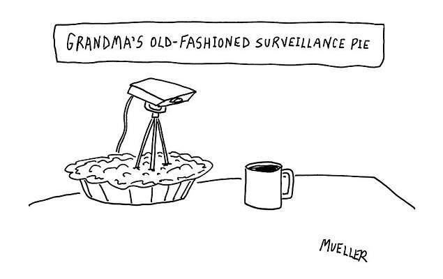 Fashion Drawing - New Yorker December 17th, 2007 by Peter Mueller