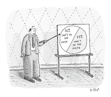 Humorous Pie Chart Presentation Wall Art