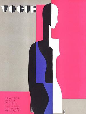 Geometric Fashion Cover Wall Art