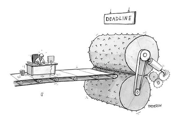 The Deadline Roller Print