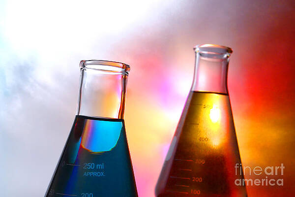 Wall Art featuring the photograph Laboratory Equipment In Science Research Lab #18 by Science Research Lab