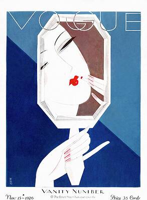 Elegant Woman in Art Deco Style Wall Art