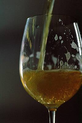 Wine Glass Wall Art featuring the photograph A Glass Of Beer #2 by Romulo Yanes